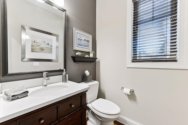 221 George St, Excelsior, MN 55331 - half bath featuring toilet and vanity
