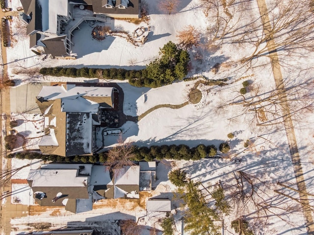 221 George St, Excelsior, MN 55331 - view of snowy aerial view