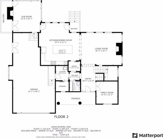 221 George St, Excelsior, MN 55331 - room layout
