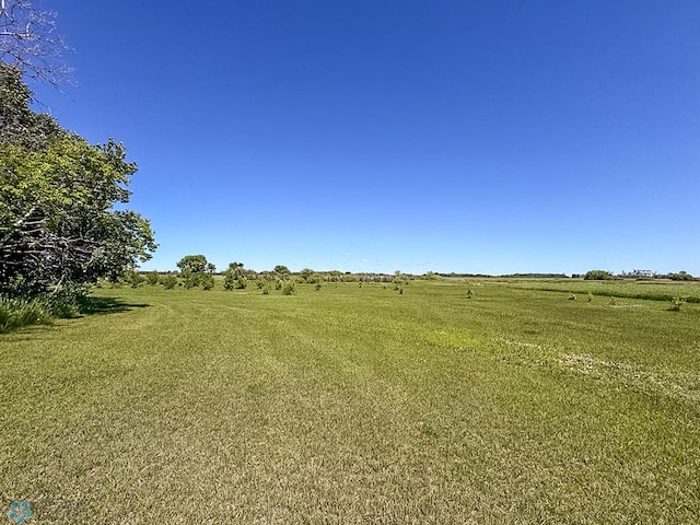 view of landscape with a rural view