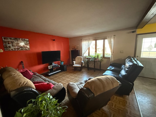 view of living room