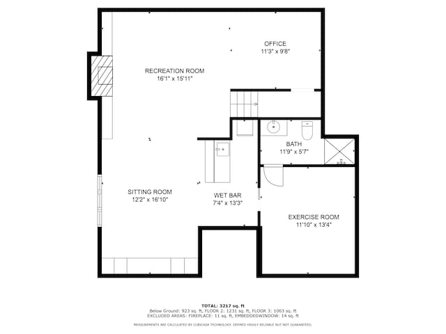 view of layout