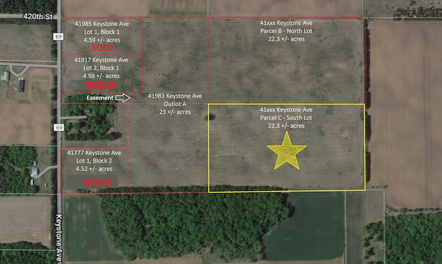 PARCELC Keystone Ave, Sunrise Twp MN, 55032 land for sale