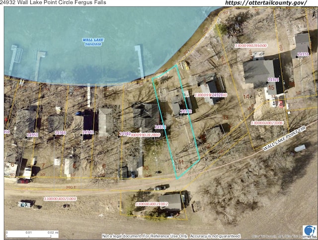24932 Wall Lake Point Cir, Fergus Falls, MN 56537 - map location