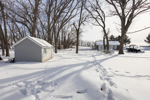 24932 Wall Lake Point Cir, Fergus Falls, MN 56537 - yard layered in snow with a garage
