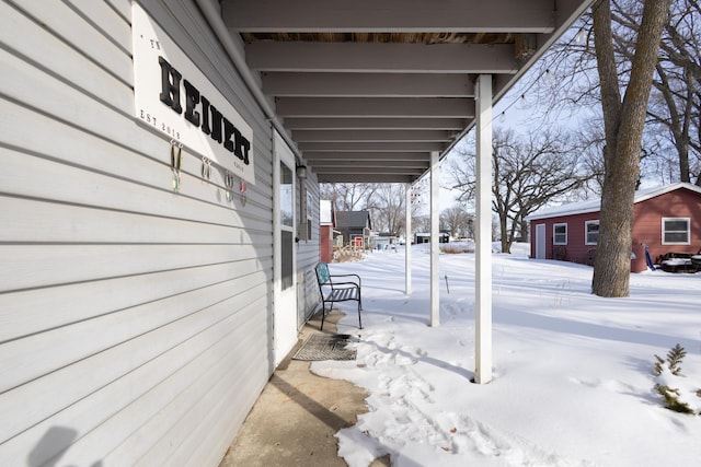 24932 Wall Lake Point Cir, Fergus Falls, MN 56537 - view of yard layered in snow