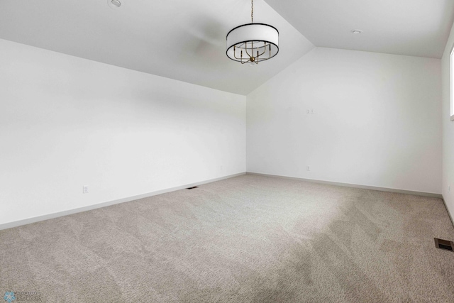 3254 Timber Creek Cir S, Fargo, ND 58104 - carpeted spare room with lofted ceiling and baseboards