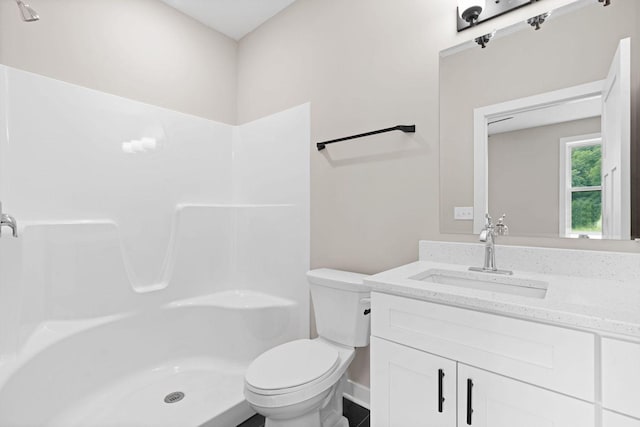 585 Cedar Dr, Lake City, MN 55041 - bathroom with vanity and a shower