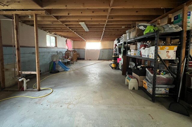 302 Dakota Ave, Hoffman, MN 56339 - view of basement