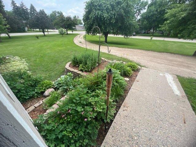 302 Dakota Ave, Hoffman, MN 56339 - view of community featuring a lawn and view of scattered trees