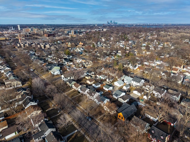 4129 Utica Ave S, Saint Louis Park, MN 55416 - aerial overview of property's location featuring nearby urban area
