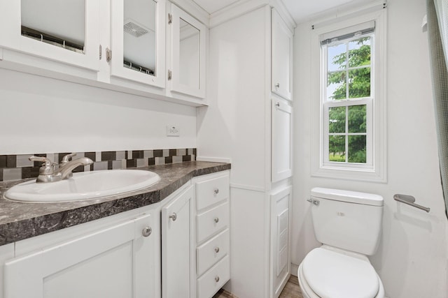 13380 Willandale Rd, Rogers, MN 55374 - bathroom featuring vanity and toilet