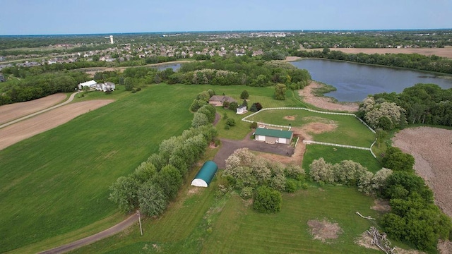 13380 Willandale Rd, Rogers, MN 55374 - aerial overview of property's location with a nearby body of water and a tree filled landscape