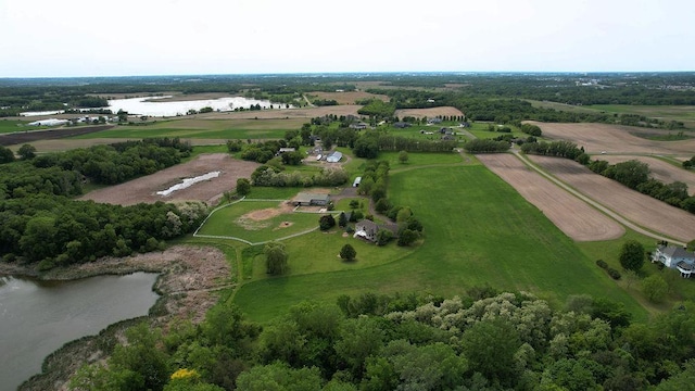 13380 Willandale Rd, Rogers, MN 55374 - aerial overview of property's location with a large body of water and rural landscape
