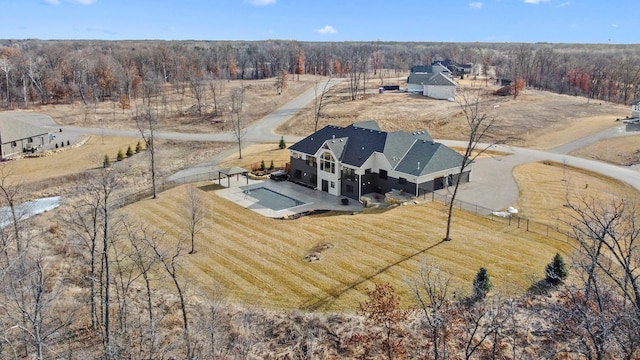 19986 Unity St NW, Oak Grove, MN 55011 - aerial view with a view of trees