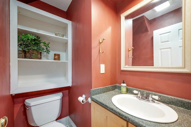1001 Humboldt Ave W, Saint Paul, MN 55118 - half bathroom with toilet and vanity