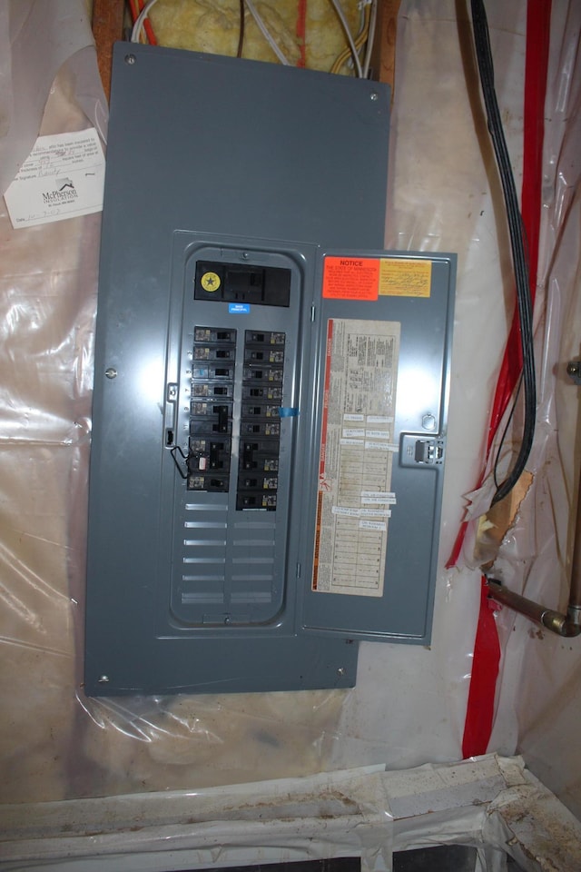 utilities with electric panel