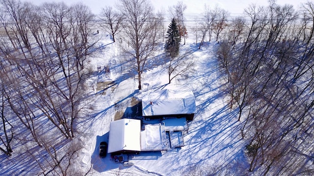 19241 Ebony Rd, Osakis, MN 56360 - view of snowy aerial view