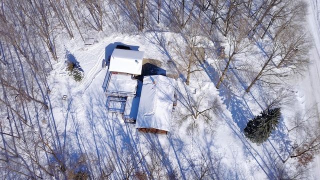 19241 Ebony Rd, Osakis, MN 56360 - view of snowy aerial view