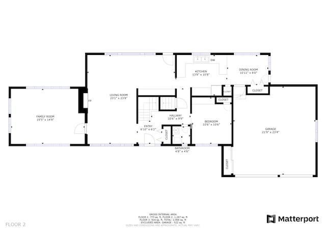 view of layout