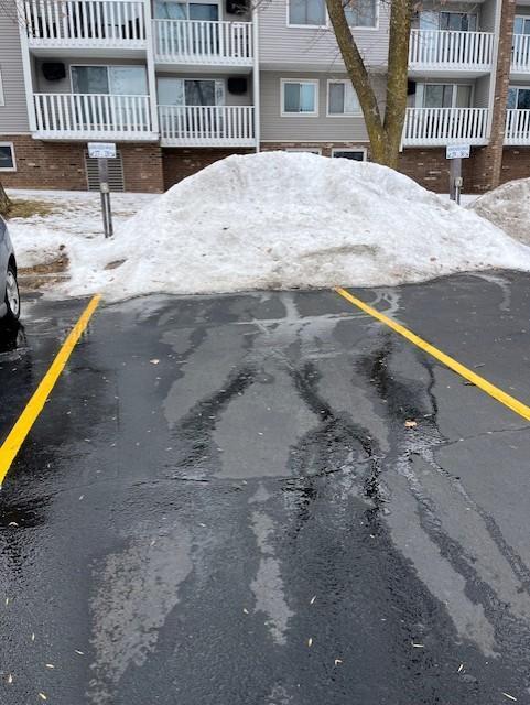 view of uncovered parking lot