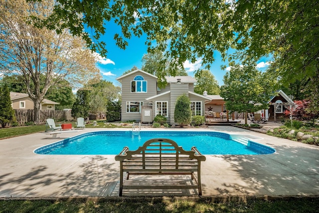 2135 Shadyview Ln N, Plymouth, MN 55447 - swimming pool with a patio area and a wooden deck