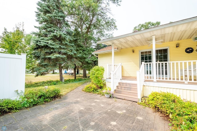 view of property entrance