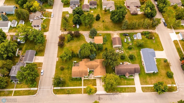 birds eye view of property featuring a residential view