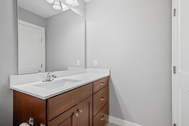 9764 Saint Andrews Dr, Elko New Market, MN 55020 - bathroom featuring vanity and baseboards