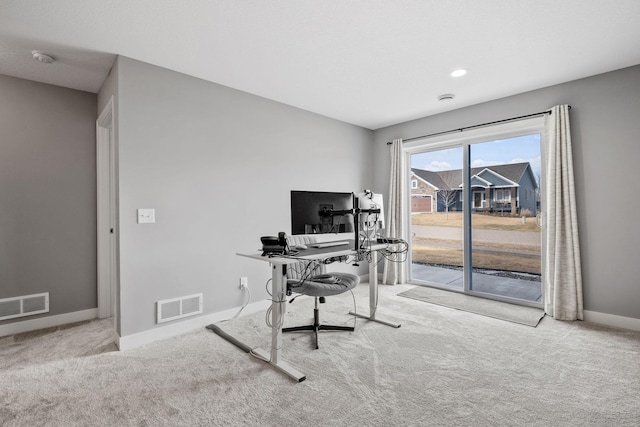 9764 Saint Andrews Dr, Elko New Market, MN 55020 - home office featuring carpet and baseboards