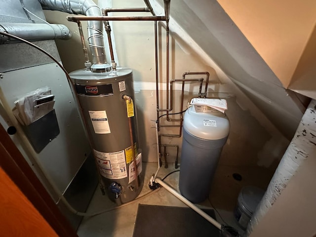 utilities with gas water heater