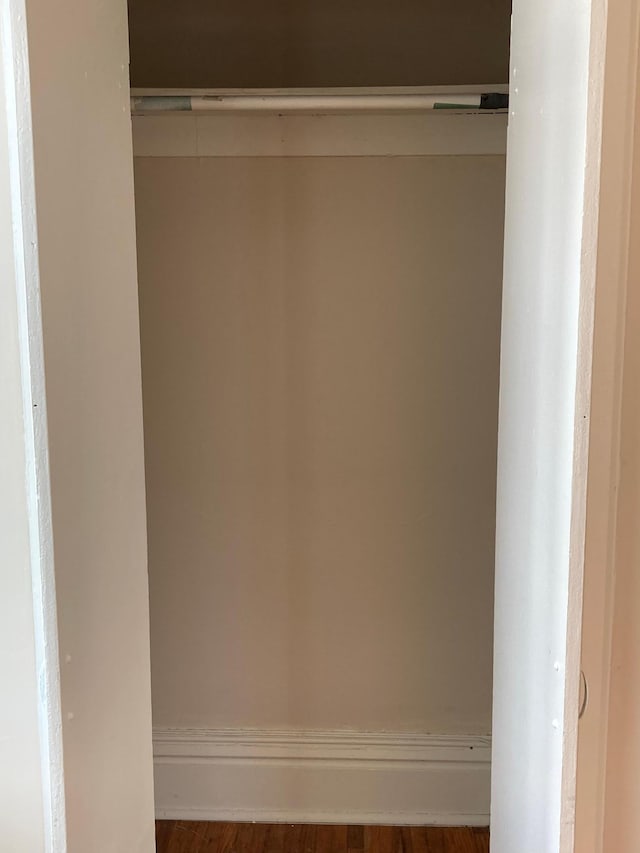 view of closet