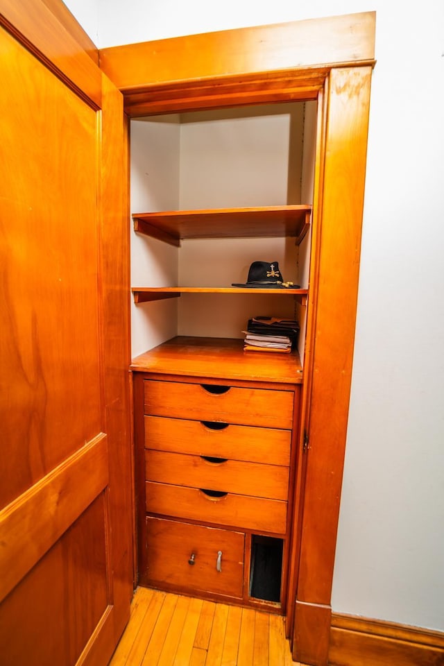 view of closet