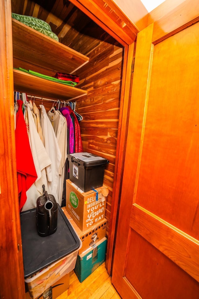 view of closet