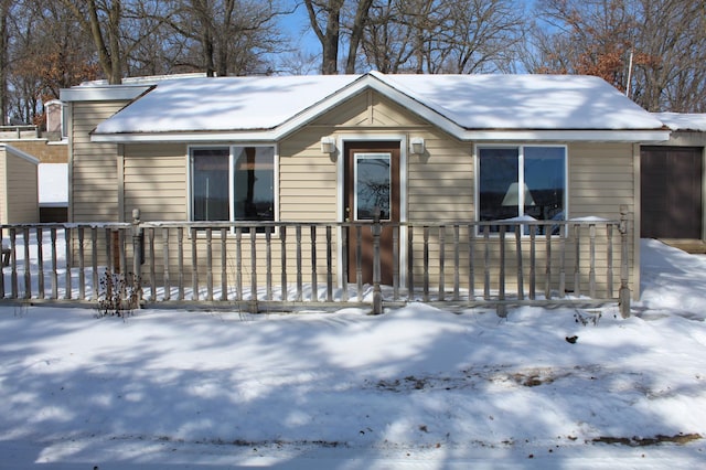 view of front of house