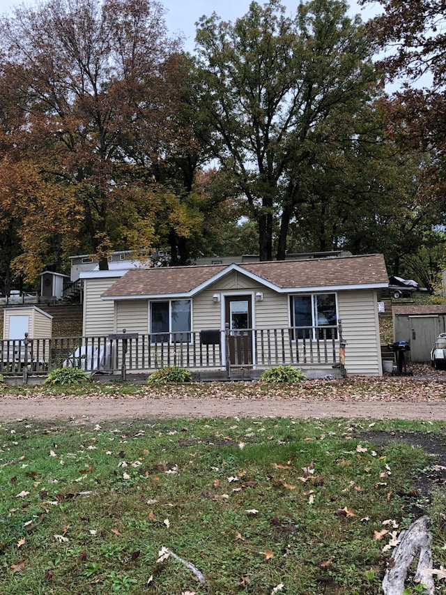 view of front of house