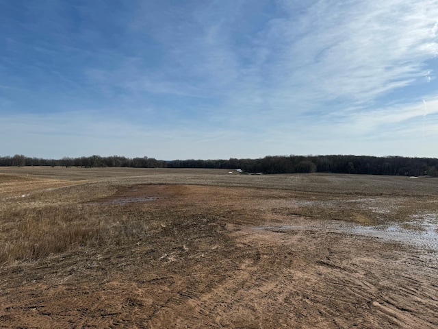 view of landscape with a rural view