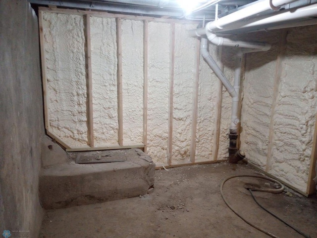 212 May Ave, Page, ND 58064 - view of unfinished below grade area