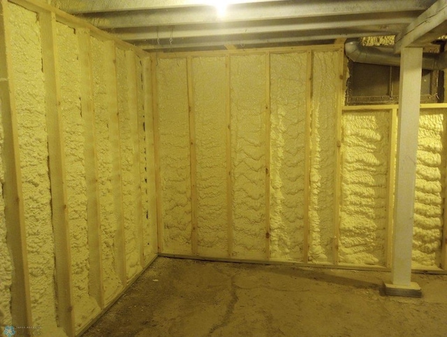 212 May Ave, Page, ND 58064 - view of unfinished basement
