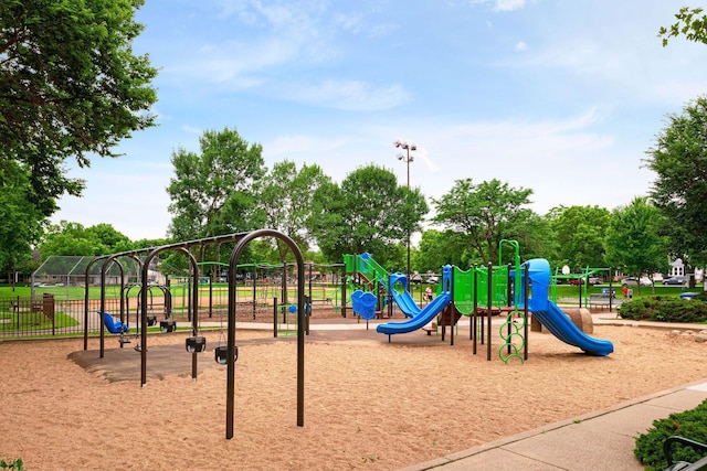 view of community playground