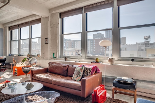 225 9th St E Unit 504, Saint Paul, MN 55101 - living room with a city view