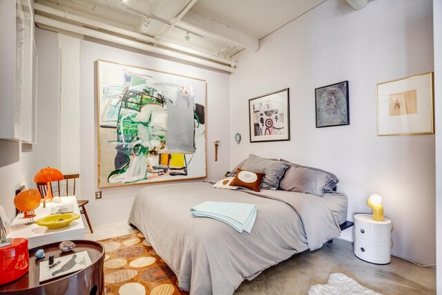 225 9th St E Unit 504, Saint Paul, MN 55101 - bedroom featuring track lighting