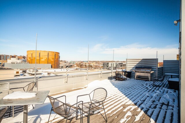 225 9th St E Unit 504, Saint Paul, MN 55101 - deck featuring area for grilling