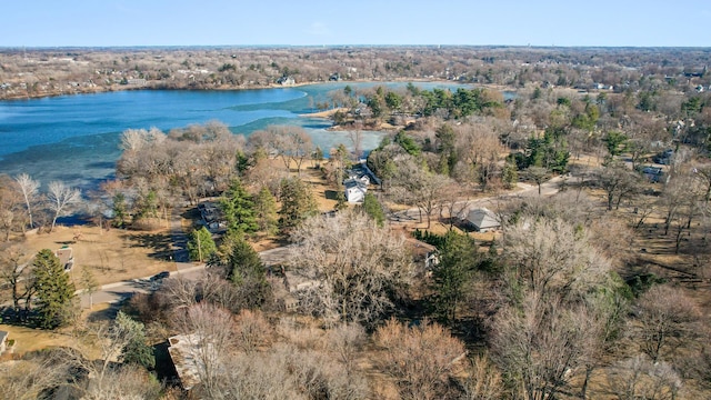 2905 Lake Blvd N, Saint Paul, MN 55109 - aerial view of property and surrounding area featuring a nearby body of water