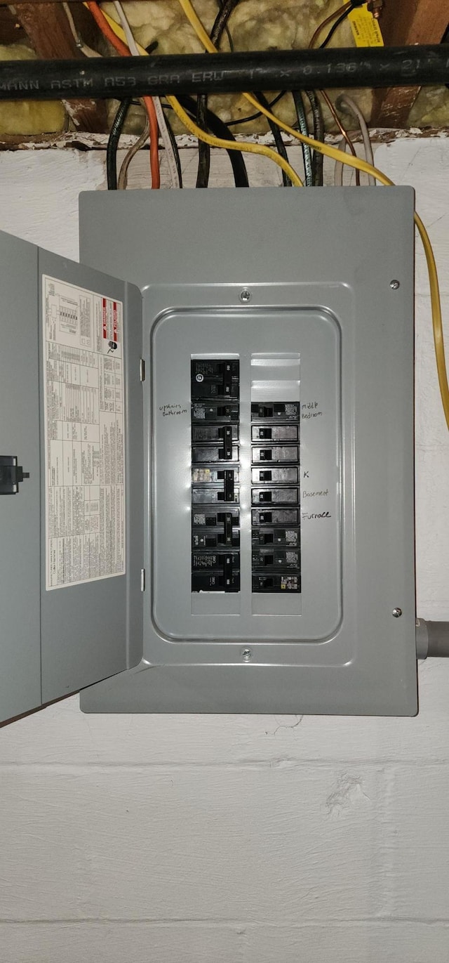 utilities with electric panel