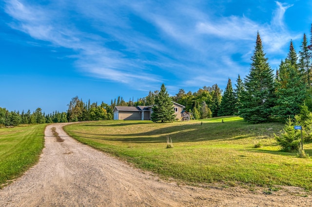 view of road