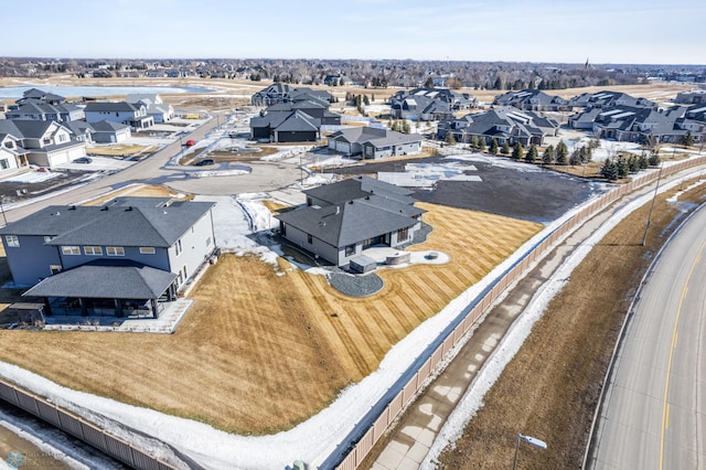 birds eye view of property featuring a residential view