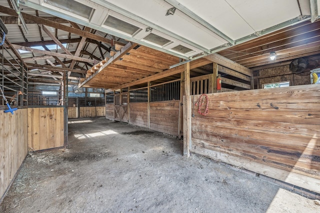 view of stable