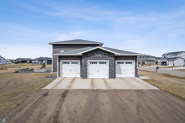 530 Piper St, Kindred, ND 58051 - exterior space with driveway and a residential view
