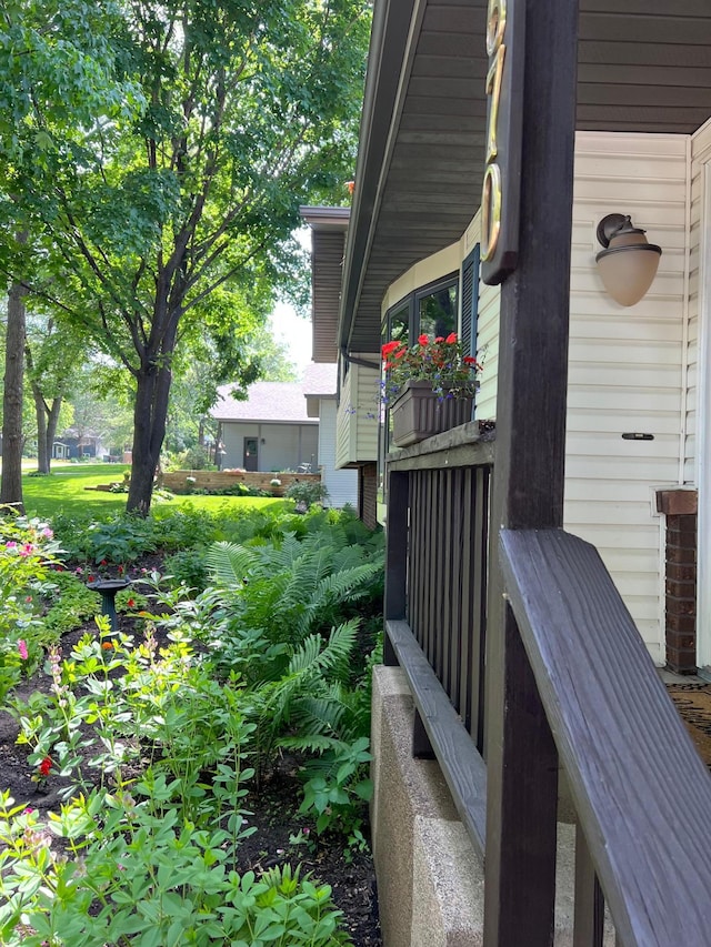 view of side of home